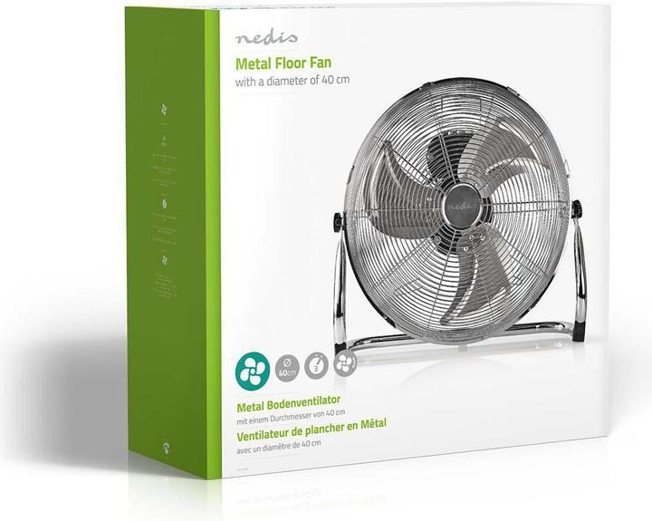 Actual product image Datwyler Fan FNFL10CCR40 40cm 100W Metal (FNFL10CCR40)
