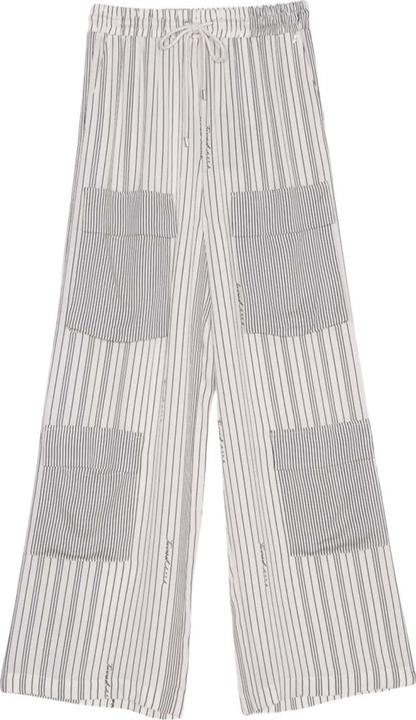 Actual product image Twinset Actitude Pantaloni Funny Stripes Deep Blue (S)