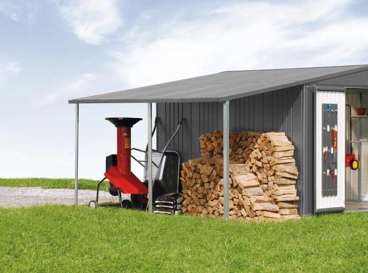 Produktbild Biohort Seitendach zu GHE Gr. 2/3/4A quarzgrau-metallic