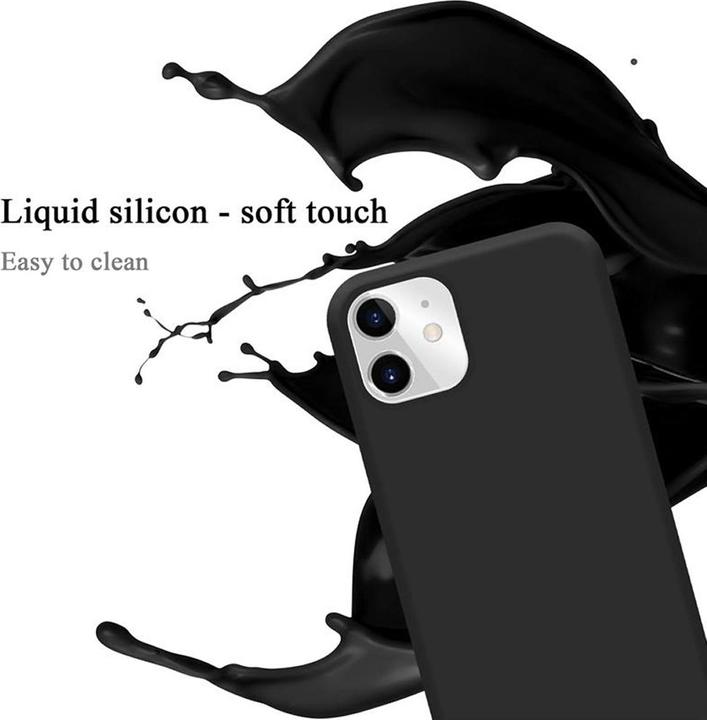 Actual product image Cadorabo TPU Liquid Silicone Case Cover (Apple iPhone 11)