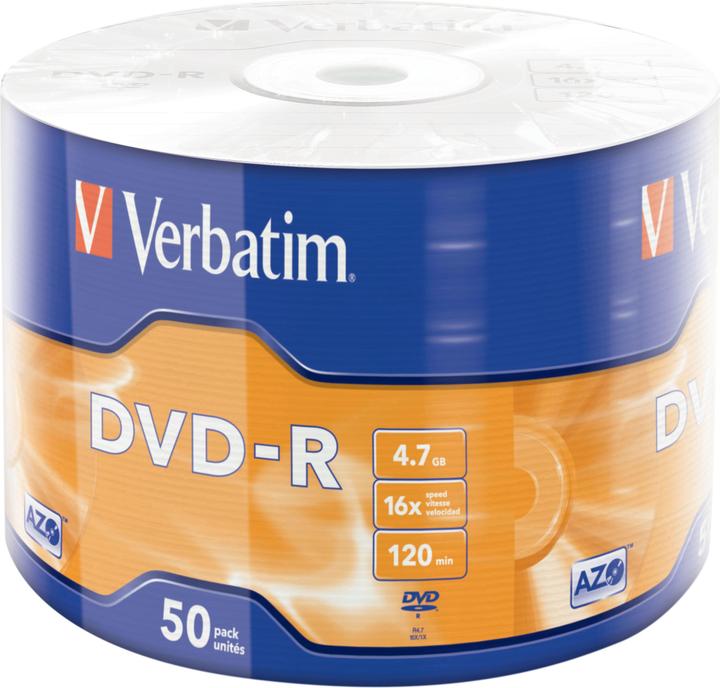 Produktbild Verbatim 50 x DVD-R (50 x)