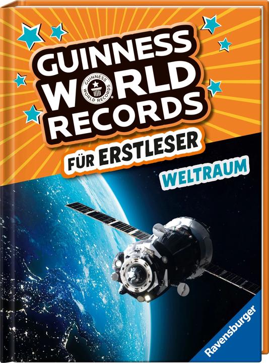 Actual product image Ravensburger Guinness World Records für Erstleser - Weltraum (Rekordebuch zum Lesenlernen) (German, 2024)