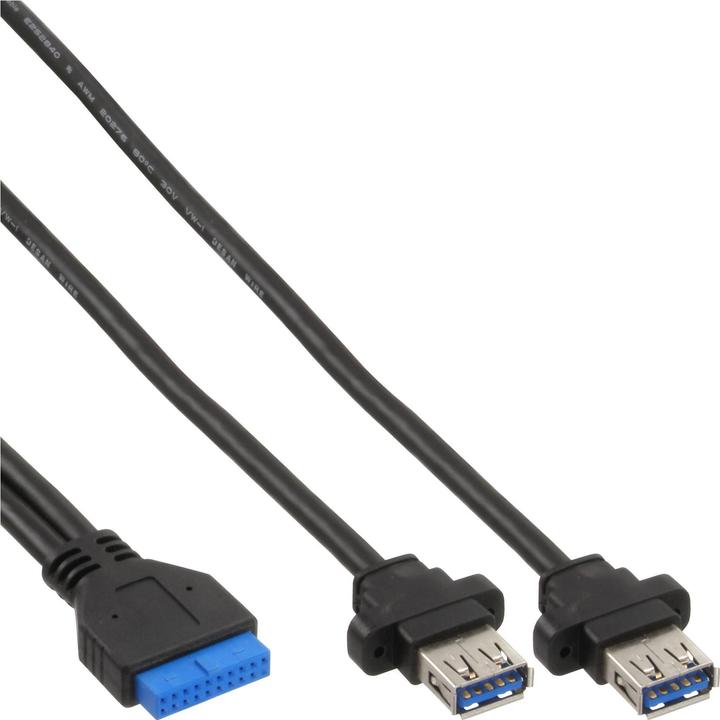 Actual product image InLine Mini PCIe card