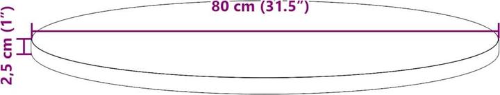 Actual product image VidaXL Kresten (80 x 2,5 cm)