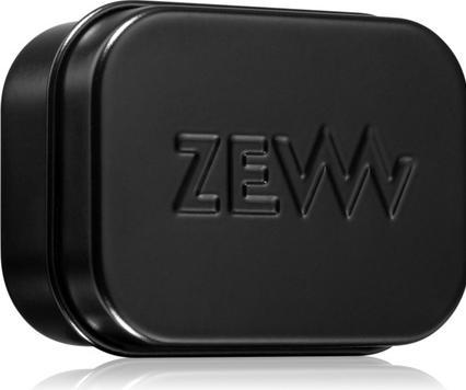 ZEW for men Soap Dish BLACK coated Aluminium