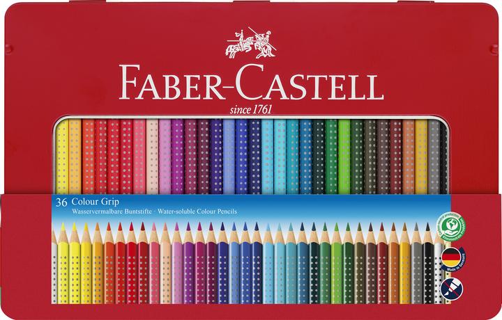 Faber-Castell Colour Grip (Mehrfarbig, 36 x)