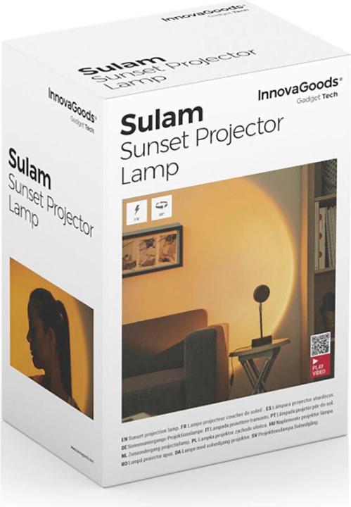 Produktbild InnovaGoods Sonnenuntergang Projektorlampe Sulam (260 lm)