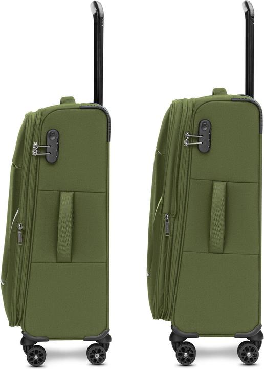 Produktbild Stratic taska 4-Rollen Kofferset 3tlg. mit Dehnfalte (233 l, XL (ab 115l))
