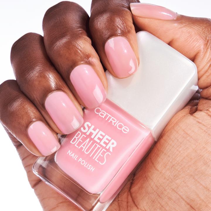 Actual product image Catrice Sheer Beauties Nail Polish (Bubblegum Bliss, Colour paint)