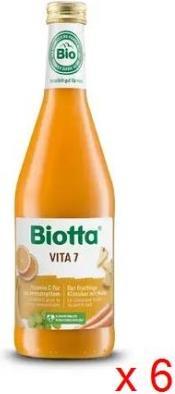 Actual product image Biotta Vita 7 Organic (6 x 50 cl)