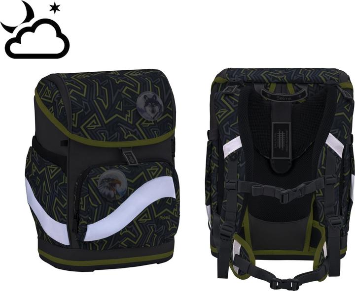 Actual product image Belmil Smarty Plus Iguana satchel set 5pcs (20 l, Hand luggage (up to 50 litres))