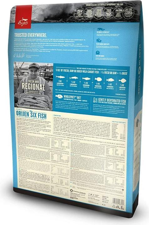 Produktbild Orijen 6-Fish (Adult, 1 Stk., 6000 g)