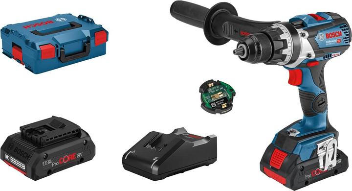 1 x Bluetooth Low Energy Modul GCY 42 Professional, 2 x Akku, 1 x Bluetooth Modul, 1 x Zusatzhandgriff