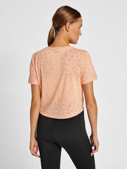 Actual product image hummel Hmlmt Iris Burnout Crop T-Shirt (L)