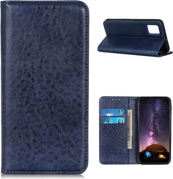 Actual product image MU Classic Crazy Horse V Leather Bookcover Series (OnePlus 8T)