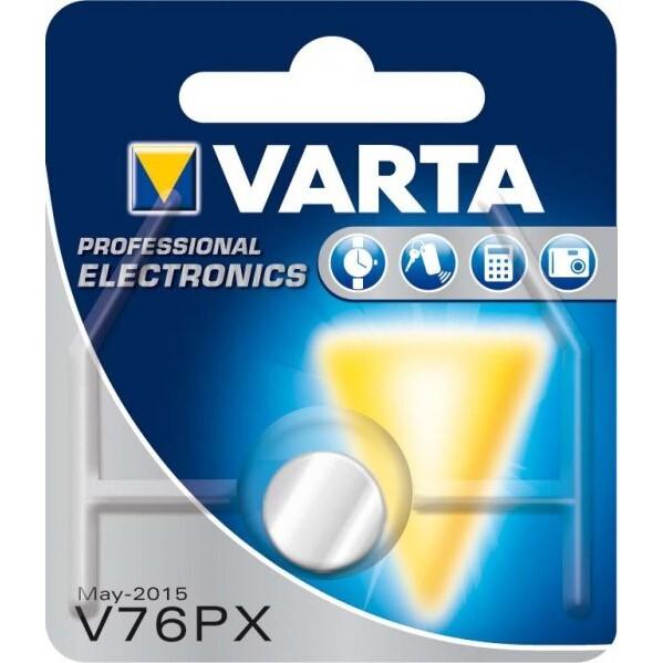 Actual product image Varta Electronics V76PX (1 pcs., SR44, 145 mAh)