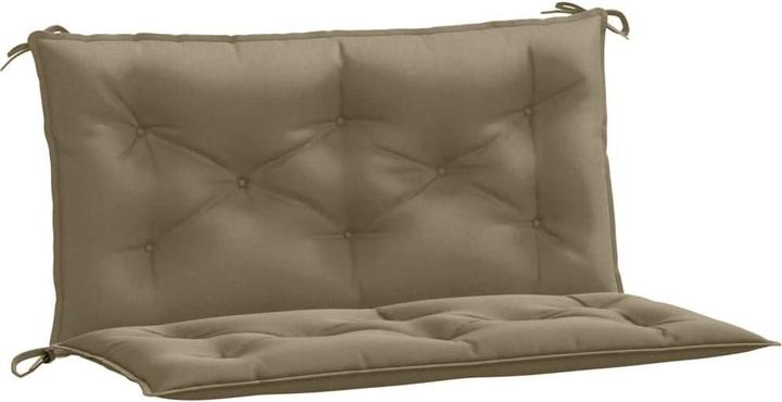 Actual product image VidaXL Garden bench cushions 2 pcs. fabric (100 x 50 x 7 cm)