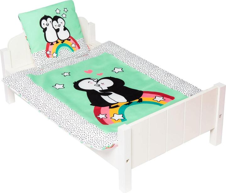 Image du produit Heless Couverture de poupée Pinguin avec coussin