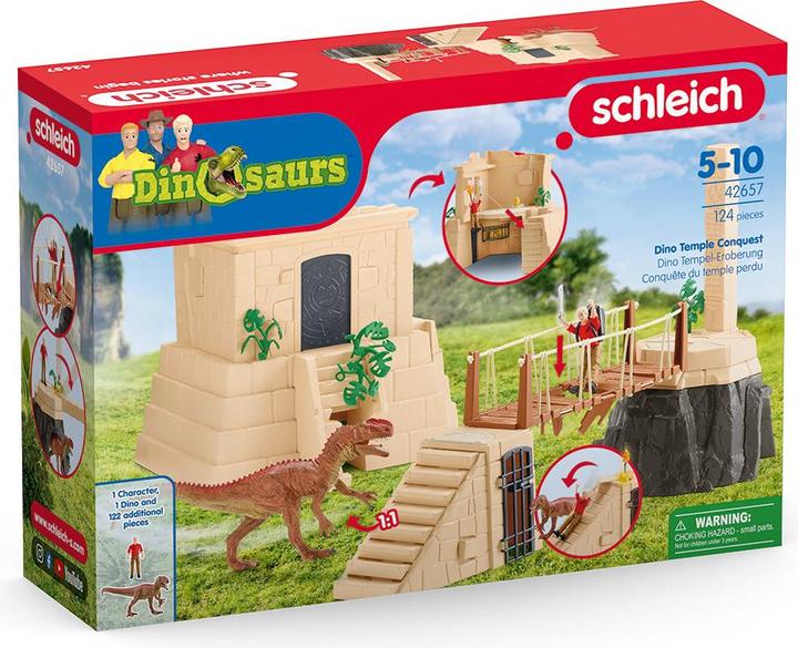 Image du produit Schleich Dinosaures-Temple-Conquête