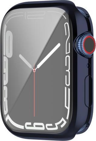 Produktbild Cover-Discount Apple Watch 41mm - Gummi Schutz Case dunkelblau
