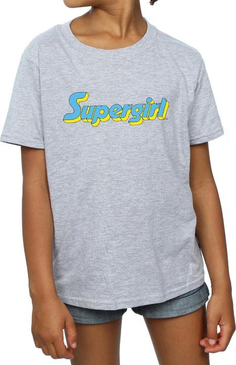 Immagine prodotto Supergirl Text Logo Maglietta Ragazze (140, 146)