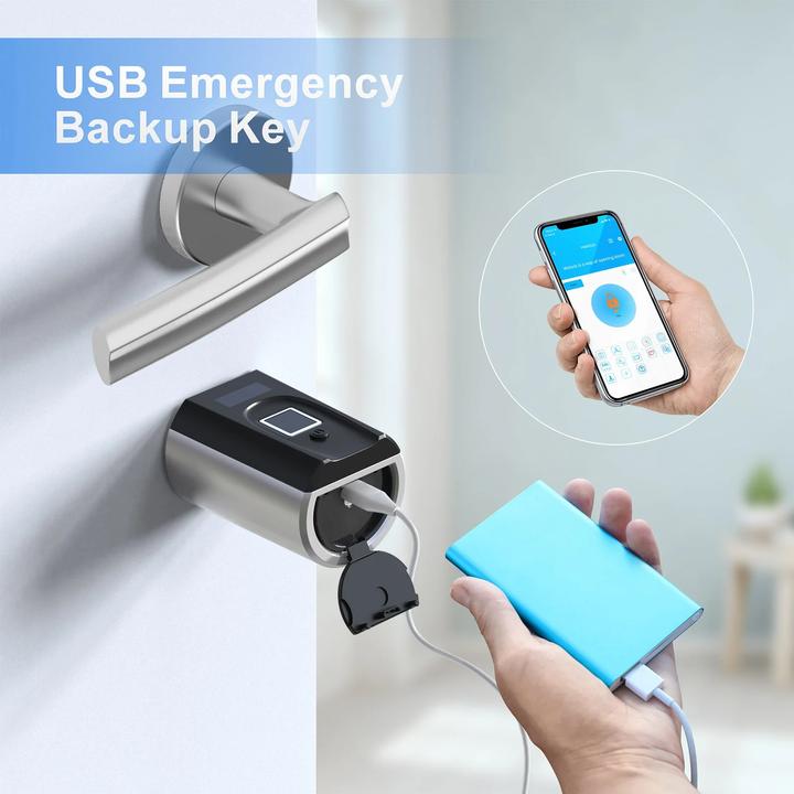Produktbild Welock SECBN51 (Bluetooth, Smartphone, Schlüsselkarte, Fingerabdruck)