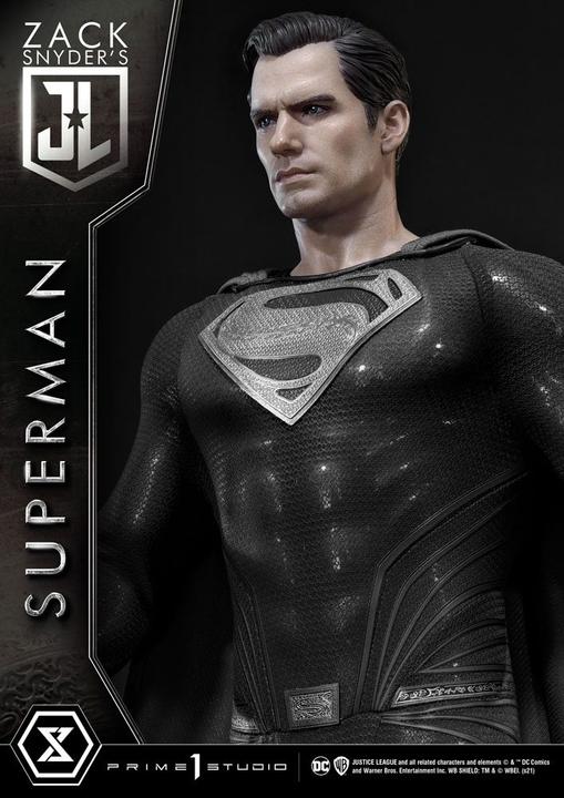 Image du produit Prime 1 Studio Justice League statuette Superman édition costume noir 84 cm