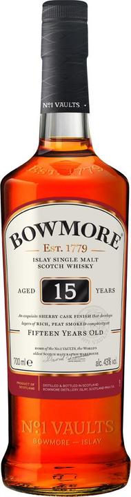 Produktbild Bowmore 15 Years (Scotch Whisky, Single Malt, 1 x 70 cl)