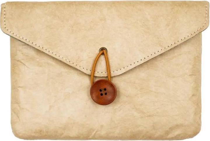 Only-Bags.Store Vintage Umschlag Stil Hülse Beutel Abdeckung, Papier E-Book Tasche Fall, 6 Zoll, beige