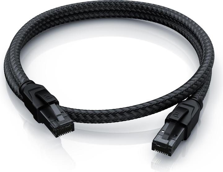 Produktbild Primewire Netzwerkkabel CAT.8, RJ-45, Ethernet, Patchkabel CAT 8, Gigabit Ethernet 40 Gbit/s S/FTP LAN Kabe (S/FTP, CAT8.1, 10 m)