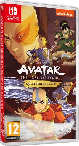 Image du produit Game Avatar Switch The Last Airbender UK multi (Switch Lite, Switch OLED, Switch, Multilingue)
