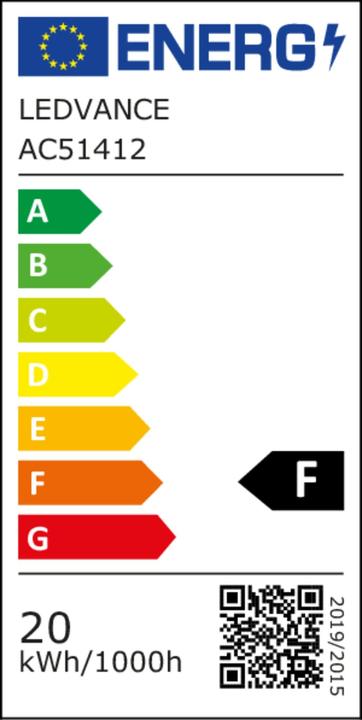 Energie-Label Osram Led Tube (G13, 20 W, 2160 lm, 1 x, F)