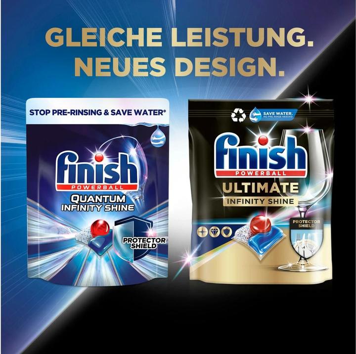 Image du produit Finish Ultimate Infinity Shine (Tabs, 80 Cycles de lavage)