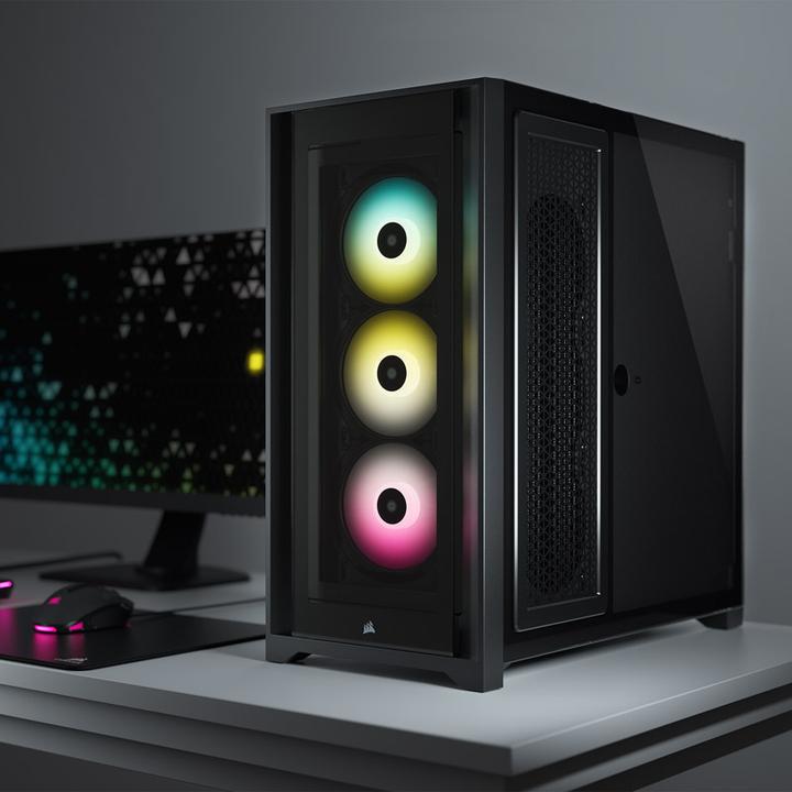 Produktbild Corsair iCUE 5000X RGB TG (mATX, Mini-ITX, ATX, E-ATX)