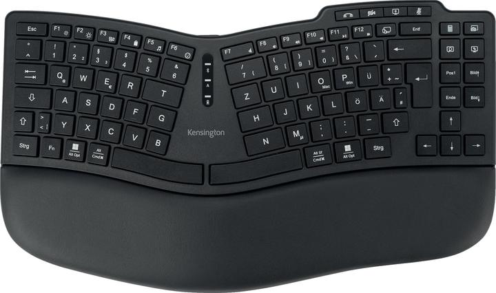 Actual product image Kensington Pro Fit® Ergo KB675 EQ TKL Rechargeable Keyboard (DE, Wireless)