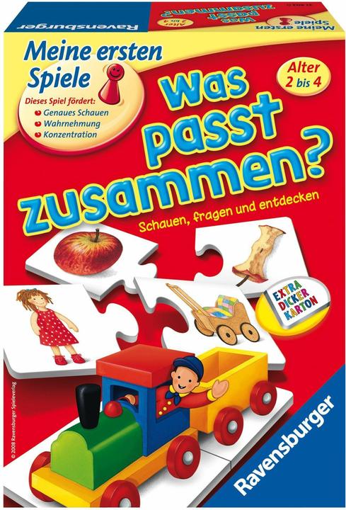 Produktbild Ravensburger Was passt zusammen? Schauen, fragen und entdecken (Deutsch)
