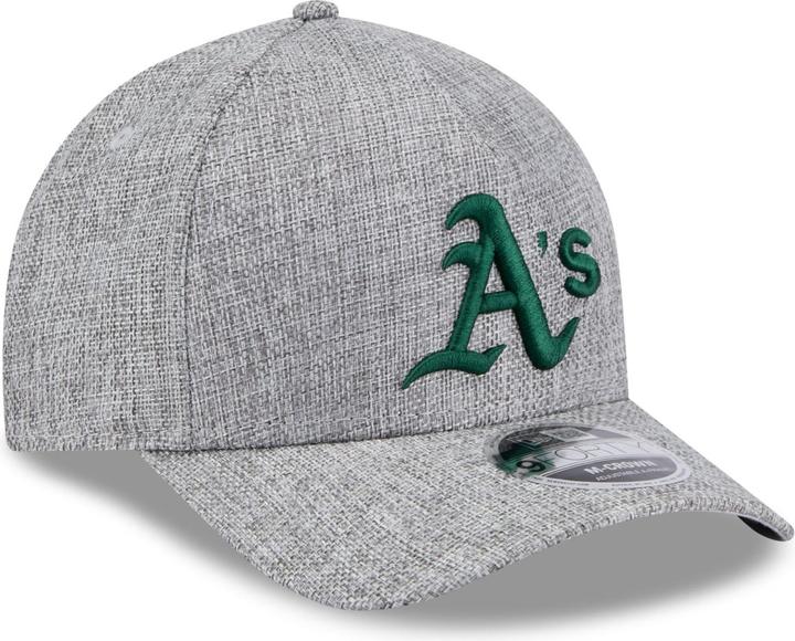 New Era 9Forty M-Crown Cap - Weave Oakland Athletics Grau