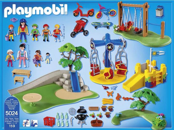 Actual product image Playmobil Children's playground (5024, Playmobil City Life)
