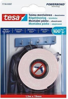 MGA Tesa mounted adhesive tape for tiles 1.5x19 (14 mm)
