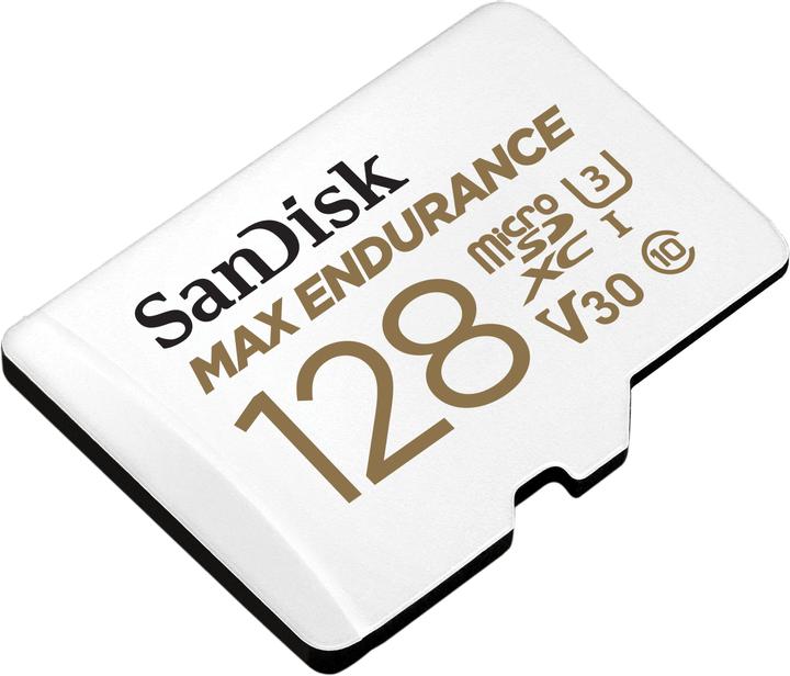 Actual product image SanDisk max endurance (128 GB, microSDXC, U3, UHS-I)