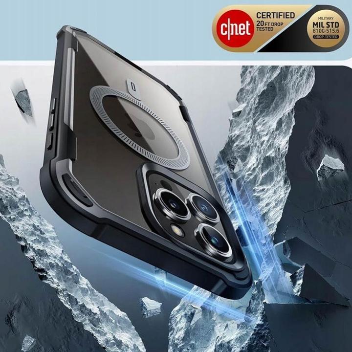 Produktbild i-Blason Iblsn Ares Mag Magsafe Iphone 15 Pro Max Schwarz (Apple iPhone 15 Pro Max)