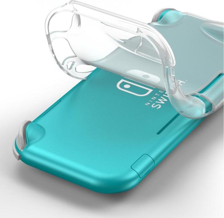 Actual product image Screenguard Nintendo Switch Lite Flexible TPU Clear Case (Switch Lite)