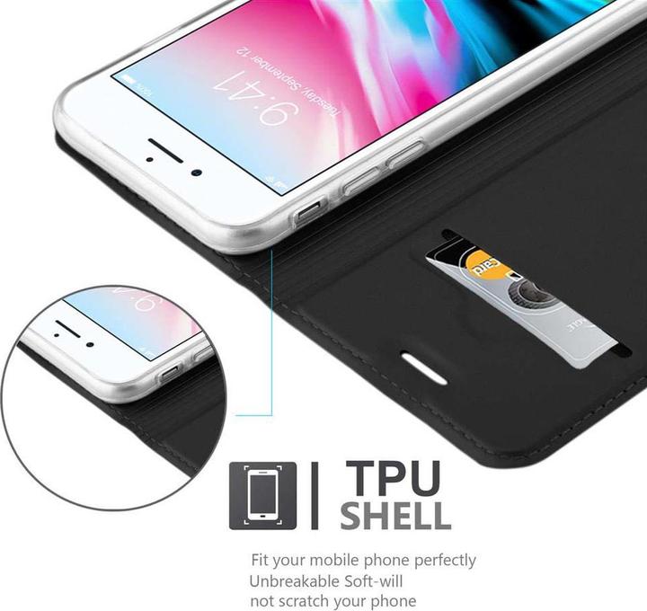 Immagine prodotto Cadorabo Copertina in stile libro di classe (Apple iPhone SE (seconda generazione), Apple iPhone 7)