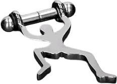 Actual product image Steelo Climbing Man Nipple Magnetic Pincher