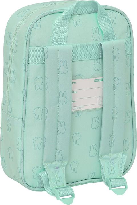 Immagine prodotto Smiffys Zaino scuola Miffy Menta Mint 20 x 28 x 8 cm