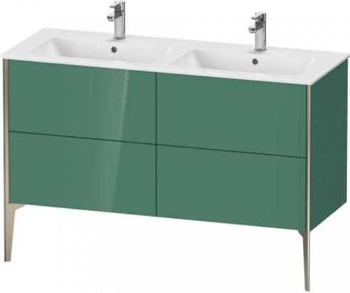 Actual product image Duravit XViu 4485 Vanity unit vertical, 4 drawers, for double wash basin ME by Starck 233613, 1280x4 (128 x 48 x 59.5 cm)