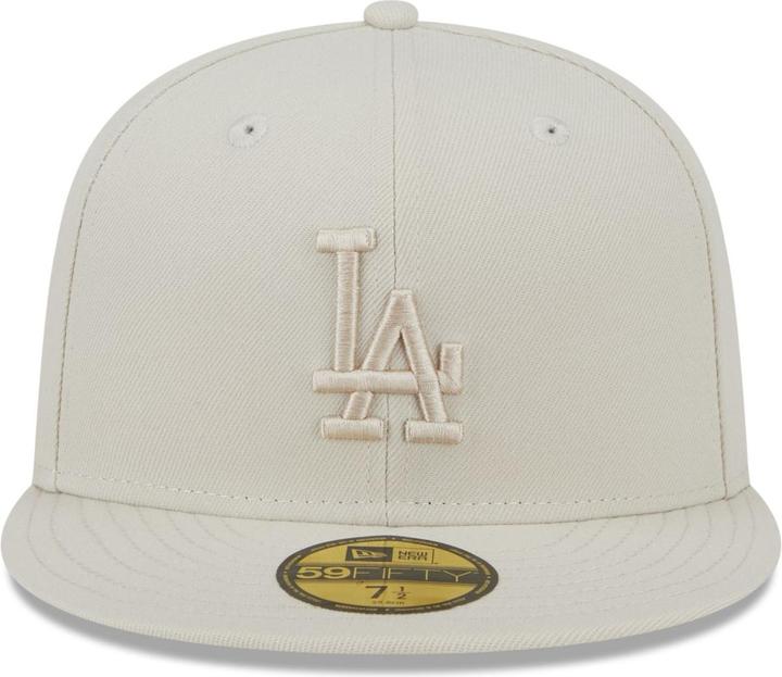 Produktbild New Era 59Fifty Cap - MLB Los Angeles Dodgers stone - 7 3/4 (7 3/4)