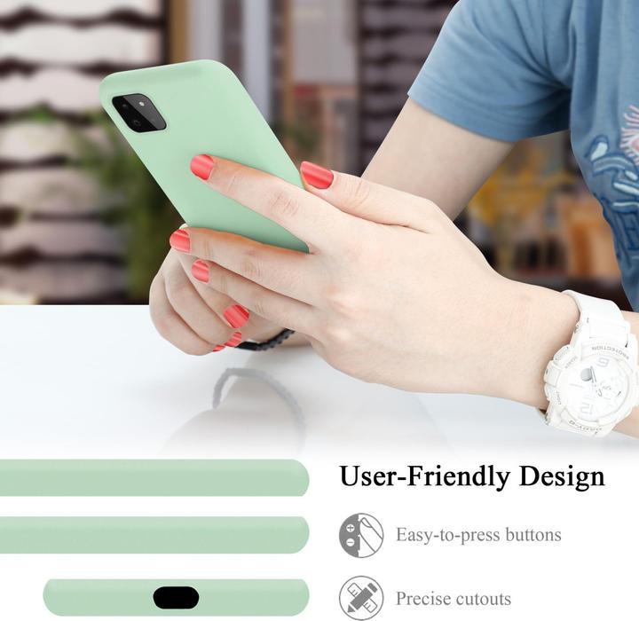 Produktbild Cadorabo TPU Liquid Silicone Case Hülle (Samsung Galaxy A22 5G)