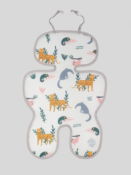 Actual product image Leokid Anti-sweat 3D insert for pram / car seat Animal Friends Baby