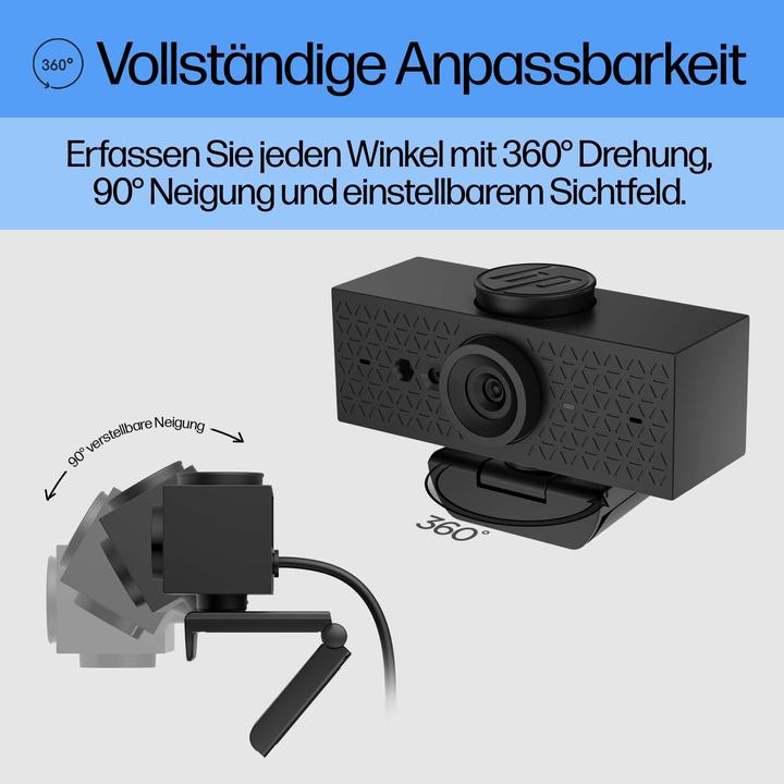 Produktbild HP 620 FHD Webcam (P) (4 Mpx)